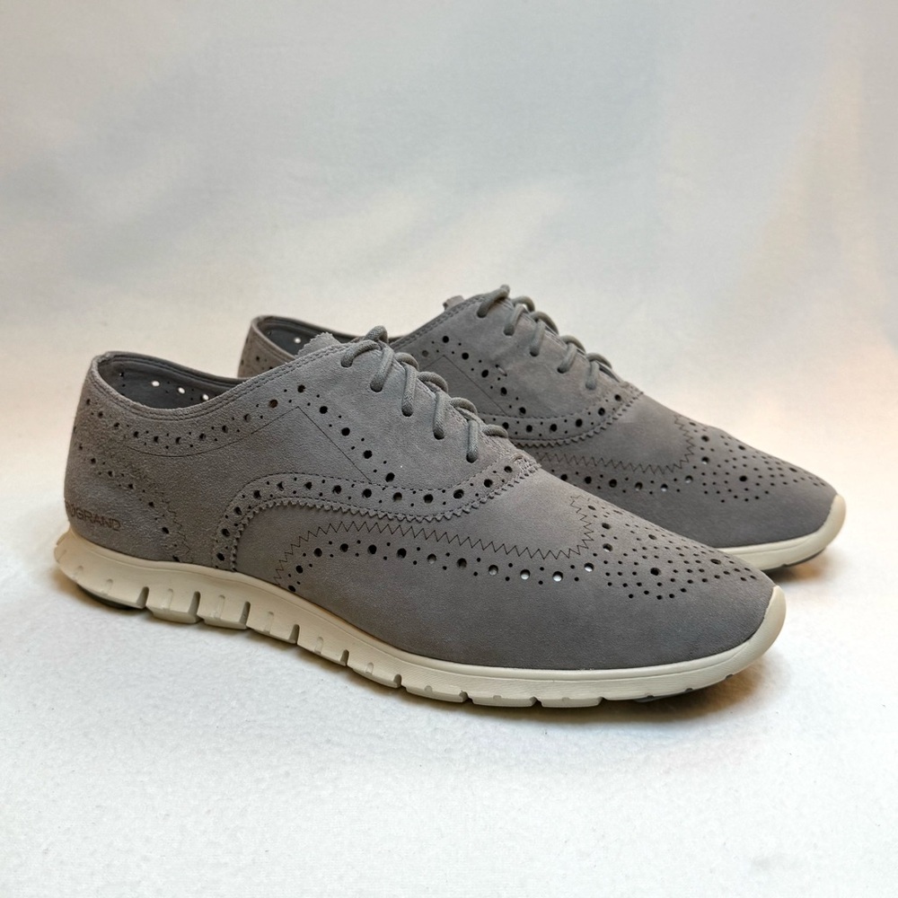 ColeHaan Women’s Perforated Oxford Shoes - Suede
